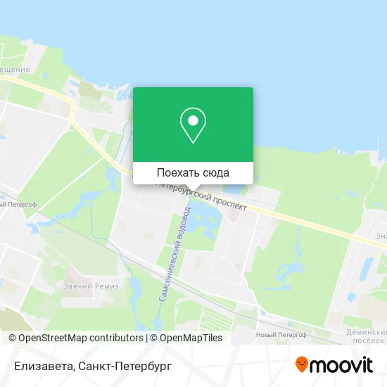 Карта Елизавета