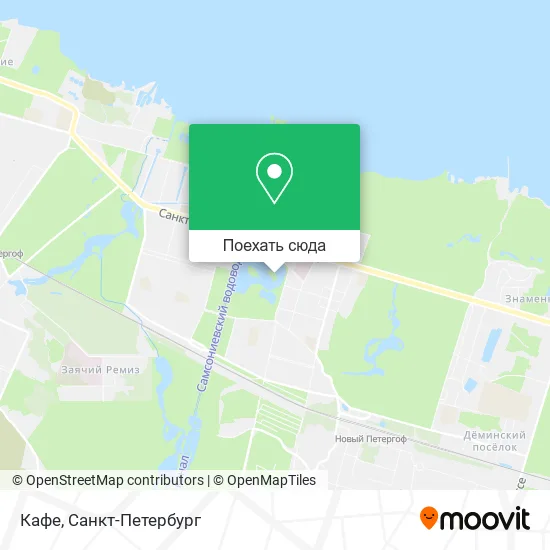 Карта Кафе
