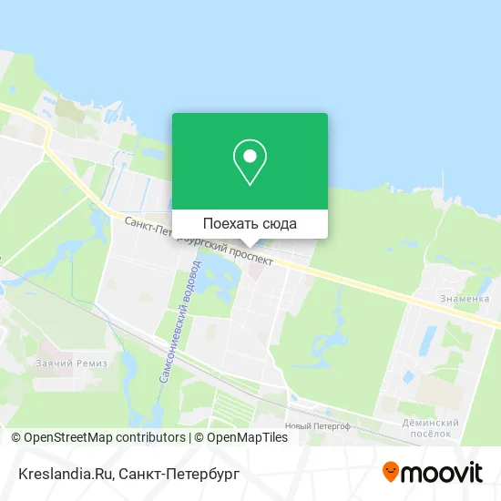 Карта Kreslandia.Ru