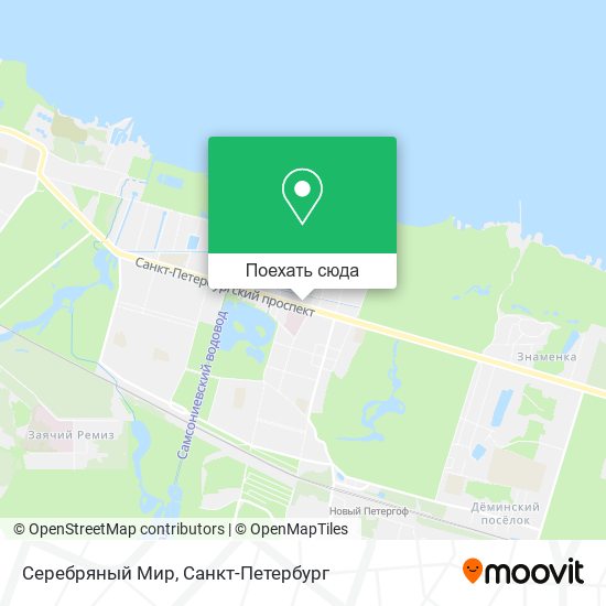 Карта Серебряный Мир
