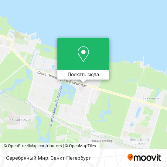 Карта Серебряный Мир