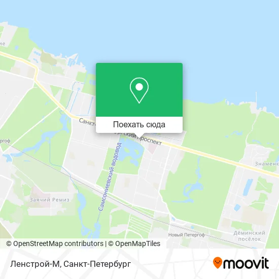 Карта Ленстрой-М