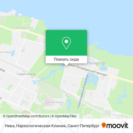 Карта Нева, Наркологическая Клиник