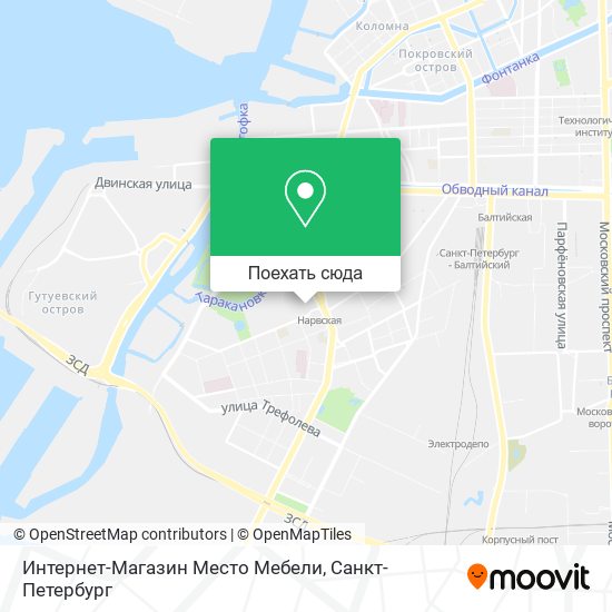 Карта Интернет-Магазин Место Мебели