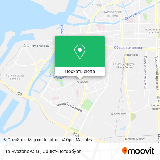 Карта Ip Ryazanova Gi