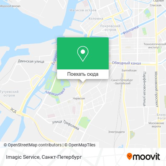 Карта Imagic Service