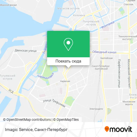 Карта Imagic Service