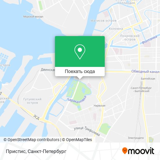 Карта Пристис