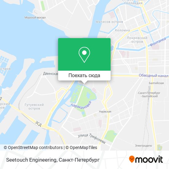 Карта Seetouch Engineering