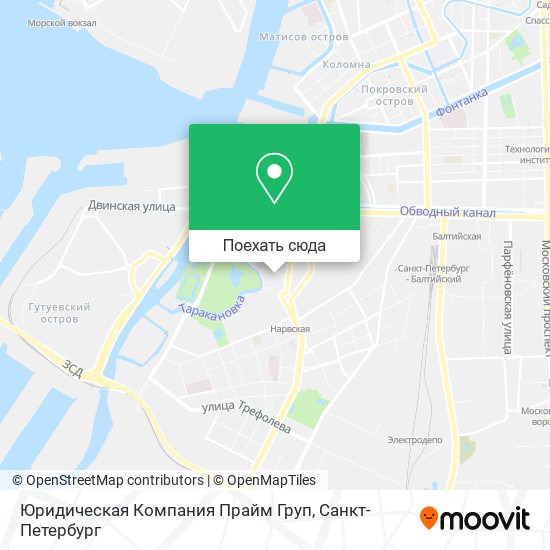 Карта Юридическая Компания Прайм Груп