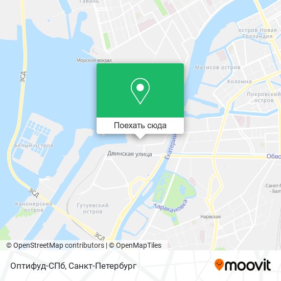 Карта Оптифуд-СПб