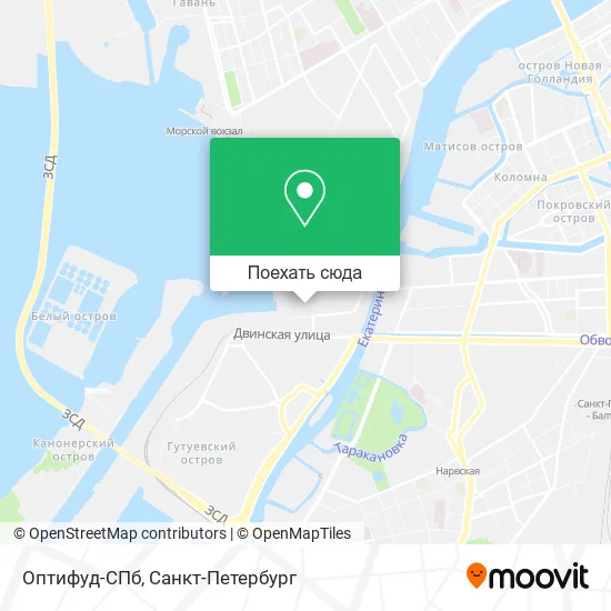 Карта Оптифуд-СПб