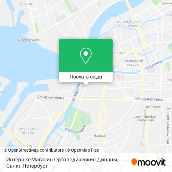 Карта Интернет-Магазин Ортопедические Диваны