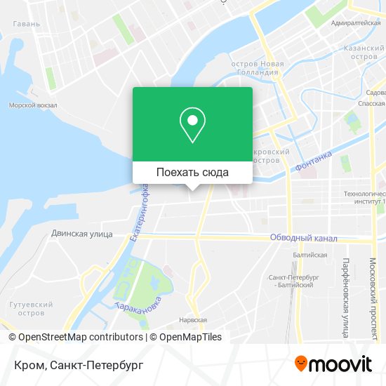 Карта Кром