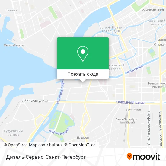 Карта Дизель-Сервис