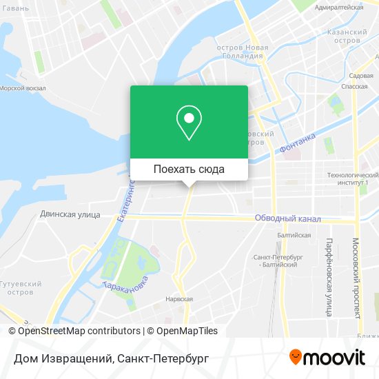 Карта Дом Извращений