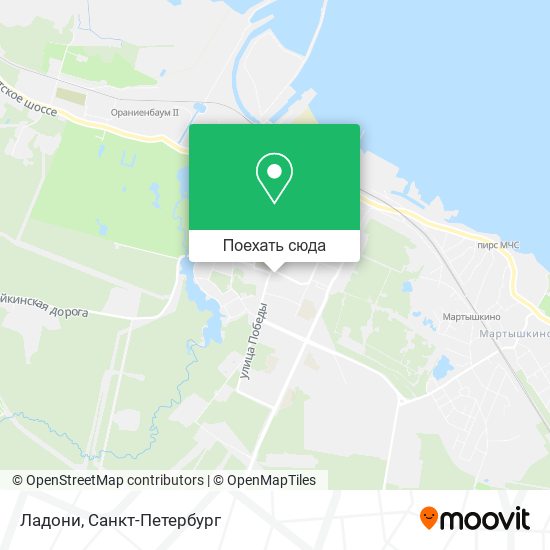 Карта Ладони