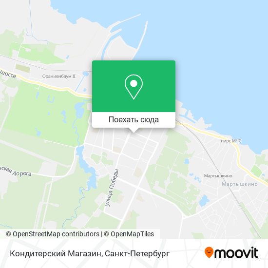 Карта Кондитерский Магазин