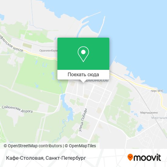 Карта Кафе-Столовая
