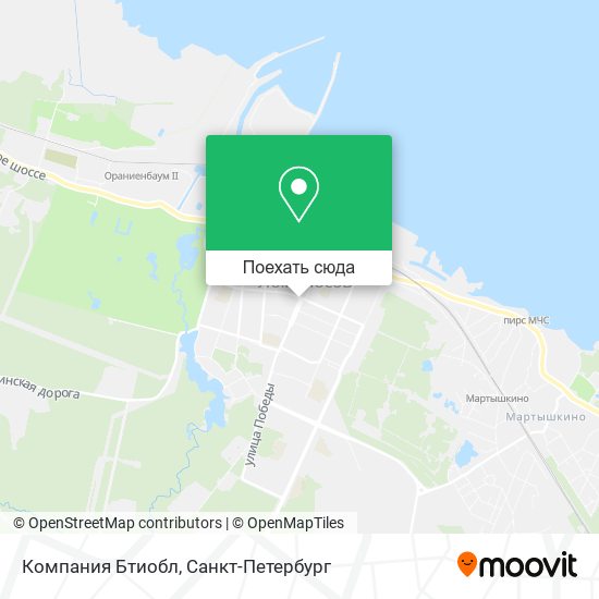 Карта Компания Бтиобл