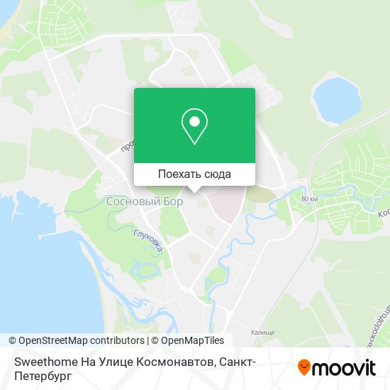 Карта Sweethome На Улице Космонавтов