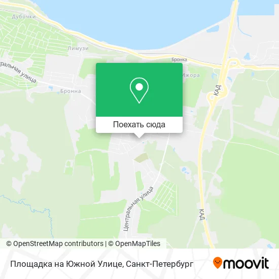 Карта Площадка на Южной Улице
