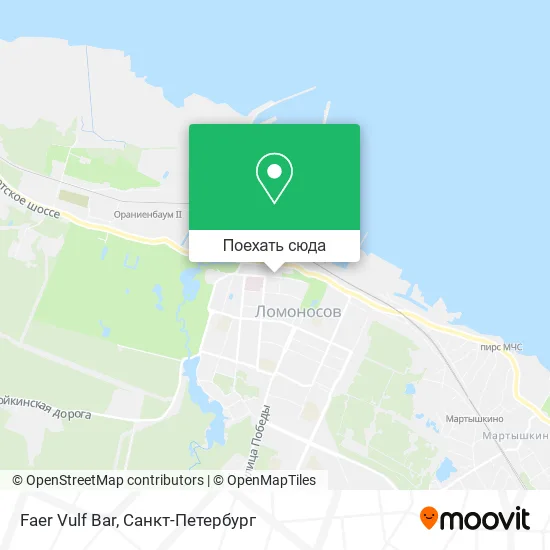 Карта Faer Vulf Bar