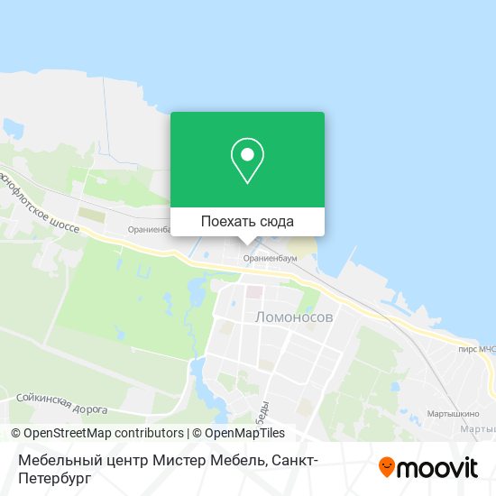 Карта Мебельный центр Мистер Мебель