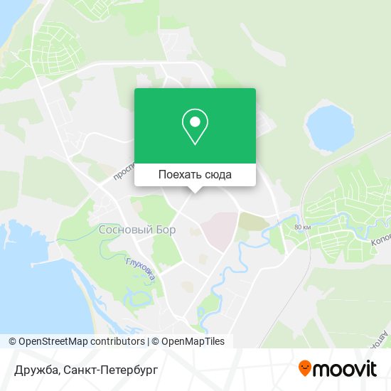 Карта Дружба