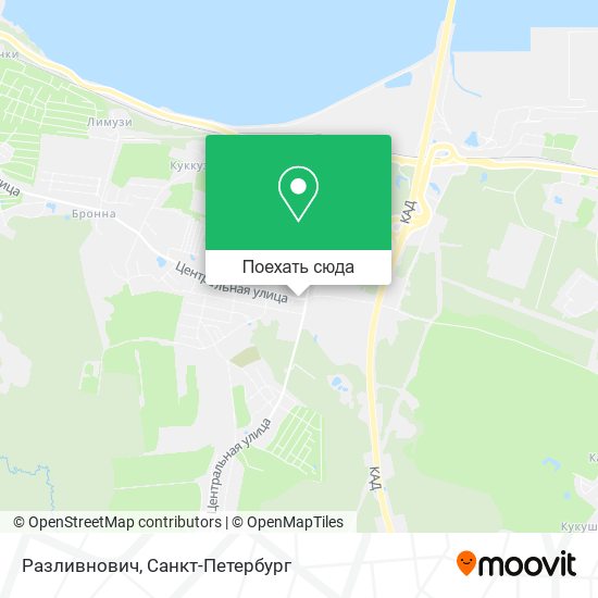 Карта Разливнович