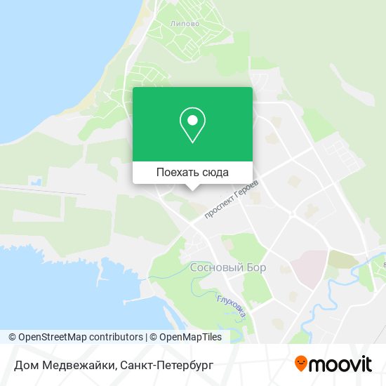 Карта Дом Медвежайки