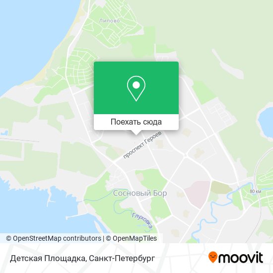 Карта Детская Площадка