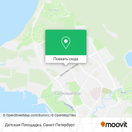 Карта Детская Площадка