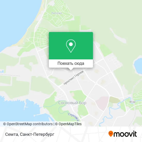 Карта Семта