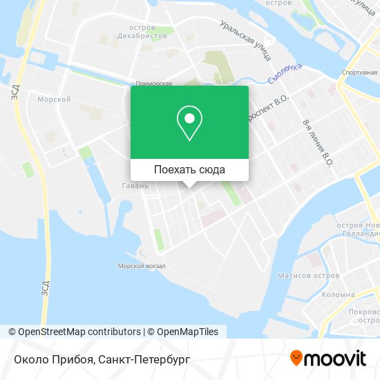 Карта Около Прибоя