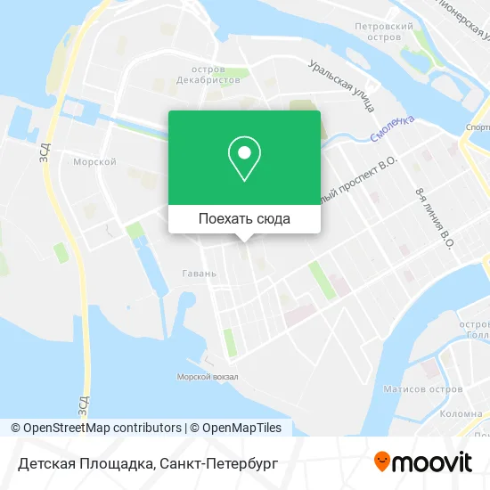 Карта Детская Площадка