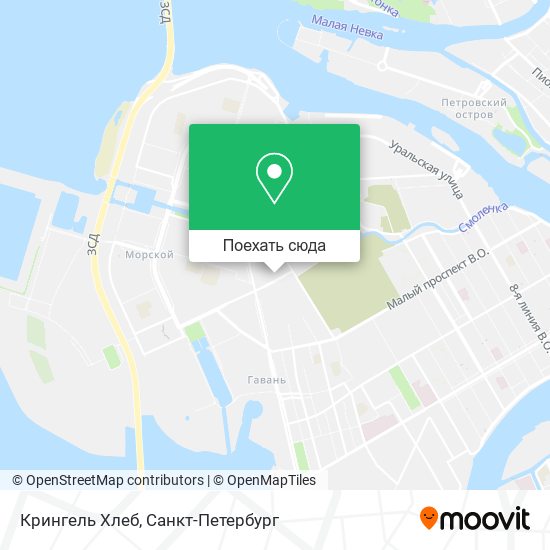 Карта Крингель Хлеб