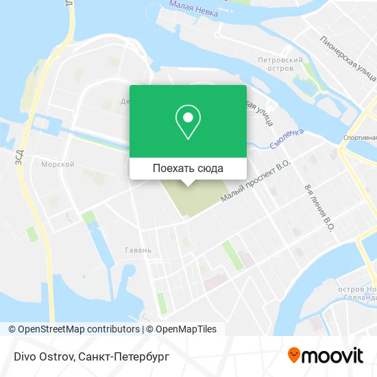 Карта Divo Ostrov