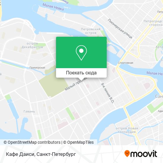 Карта Кафе Даиси