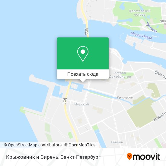Карта Крыжовник и Сирень