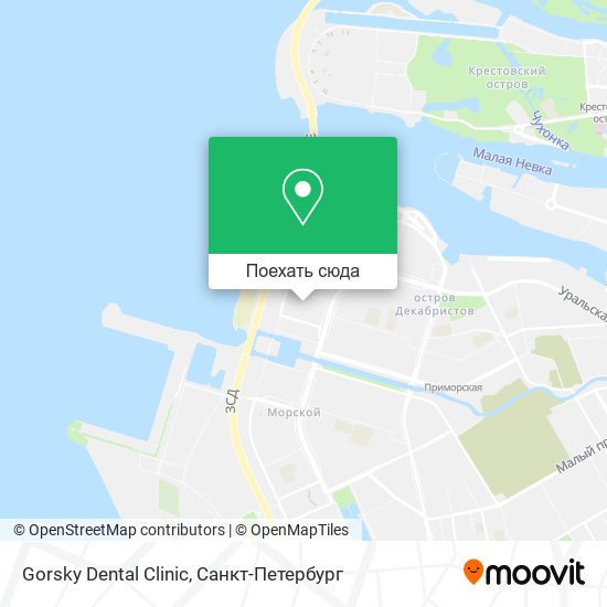 Карта Gorsky Dental Clinic