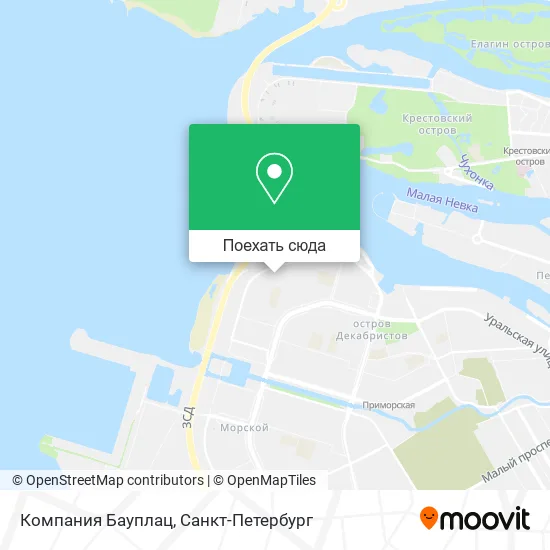 Карта Компания Бауплац