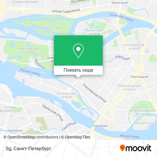 Карта Sg