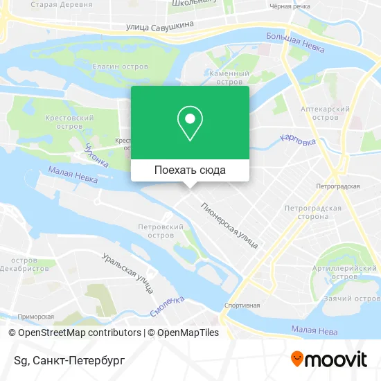 Карта Sg