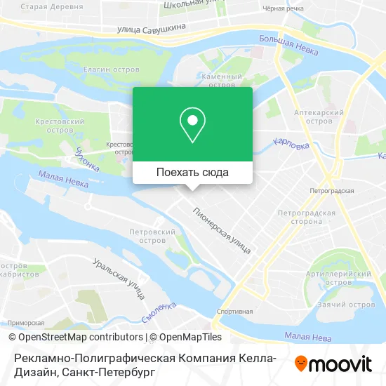 Карта Рекламно-Полиграфическая Компания Келла-Дизайн