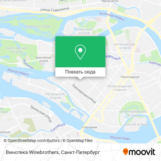 Карта Винотека Winebrothers