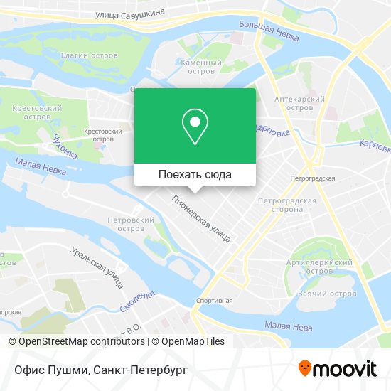 Карта Офис Пушми