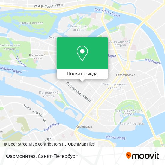 Карта Фармсинтез