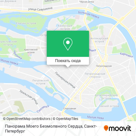 Карта Панорама Моего Безмолвного Сердца