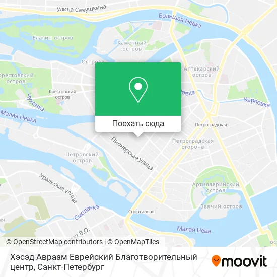Карта Хэсэд Авраам Еврейский Благотворительный центр